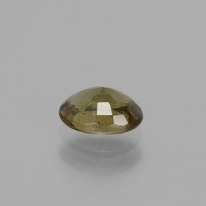 Granate con cambio de color marrón natural de 0,85 ct, corte óvalo, VS