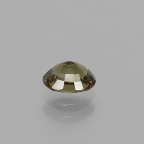 Granate con cambio de color marrón natural de 0,74 ct, corte óvalo, VS
