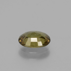 Granate que cambia de color Marrón a rosado rojizo verdoso natural de 0.96 ct, Corte Óvalo, VS-SI