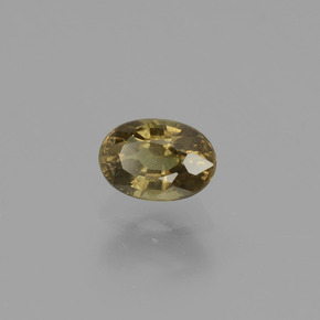 Granate con cambio de color multicolor natural de 0,75 ct, corte óvalo, VS