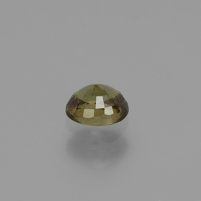 Granate con cambio de color multicolor natural de 0,57 ct, corte óvalo, VS
