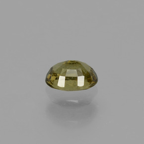 Granate con cambio de color marrón natural de 0,50 ct, corte óvalo, VS