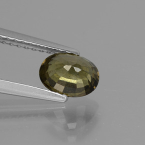 Granate con cambio de color cambio de color natural de 1,13 ct, corte óvalo, VS-SI