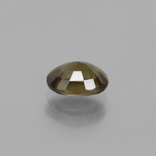 Granate con cambio de color marrón natural de 1,32 ct, corte óvalo, VS-SI