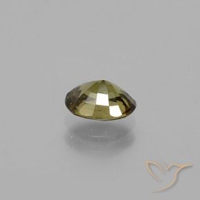 Granate con cambio de color marrón natural de 0,92 ct, corte óvalo, VS-SI