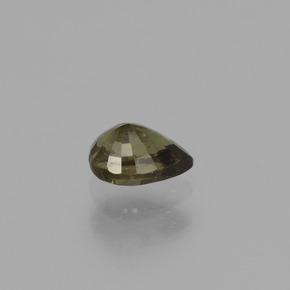 Granate con cambio de color multicolor natural de 0,48 ct, en forma de pera, VS