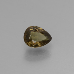Granate con cambio de color multicolor natural de 0,50 ct, en forma de pera, VS