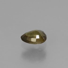 Granate con cambio de color multicolor natural de 0,50 ct, en forma de pera, VS