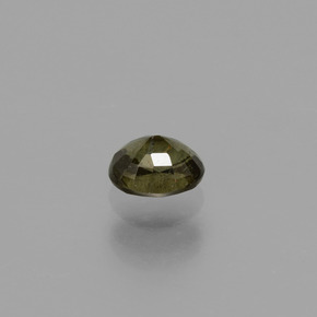 Granate con cambio de color multicolor natural de 0,53 ct, corte óvalo, VS