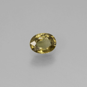 Granate con cambio de color cambio de color natural de 0,59 ct, corte óvalo, VS