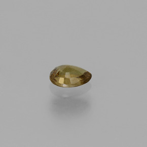 Granate con cambio de color multicolor natural de 0,46 ct, en forma de pera, VS