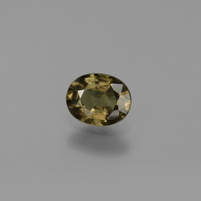 Granate que cambia de color Verde a rojo-rosado natural de 0.70 ct, Corte Óvalo, VS