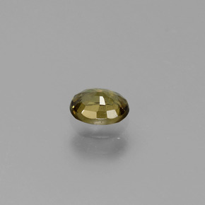Granate con cambio de color multicolor natural de 0,57 ct, corte óvalo, VS