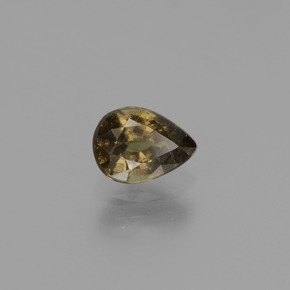 Granate con cambio de color cambio de color natural de 0,86 ct, en forma de pera, VS