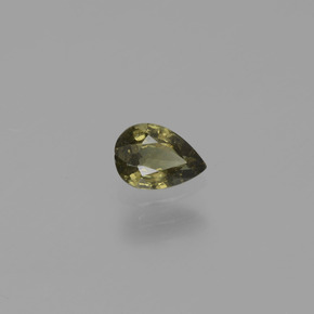 Granate con cambio de color cambio de color natural de 0,43 ct, en forma de pera, VS