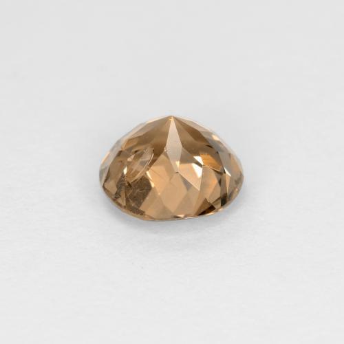 Granate con cambio de color marrón natural de 0,87 ct, corte redondo, VS