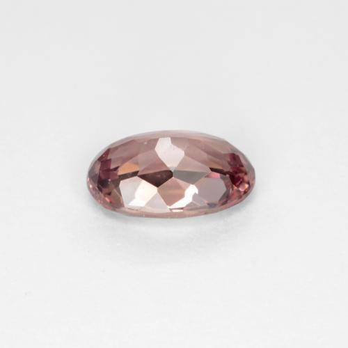 Granate con cambio de color marrón natural de 0,57 ct, corte óvalo, VVS-VS