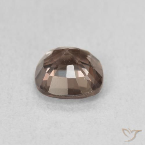 Granate que cambia de color Marrón claro medio natural de 1.05 ct, Forma Cojín, VS