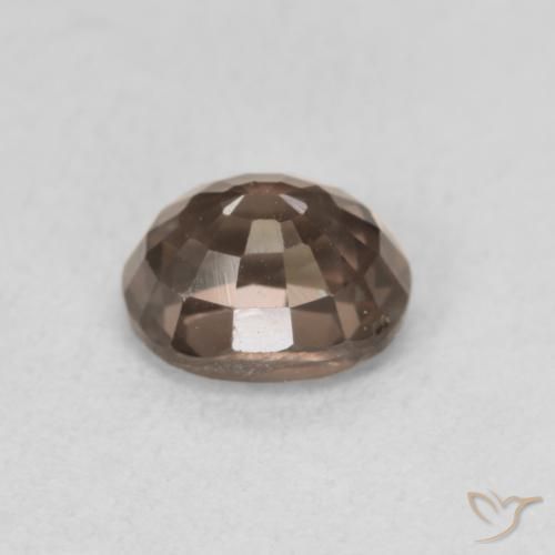 Granate que cambia de color Marrón claro medio natural de 1.50 ct, Ovalada, VS