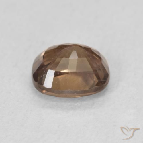 Granate que cambia de color Marrón claro medio natural de 1.00 ct, Forma Cojín, VS