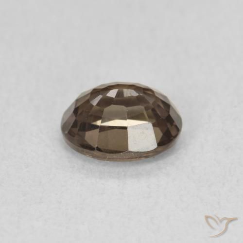 Granate que cambia de color Marrón cálido natural de 1.15 ct, Ovalada, VVS