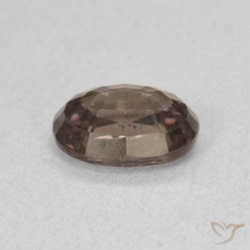 Granate que cambia de color Marrón cálido natural de 1.17 ct, Ovalada, VS