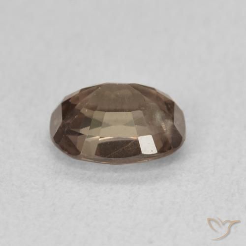 Granate que cambia de color Marrón claro medio natural de 1.13 ct, Forma Cojín, VS