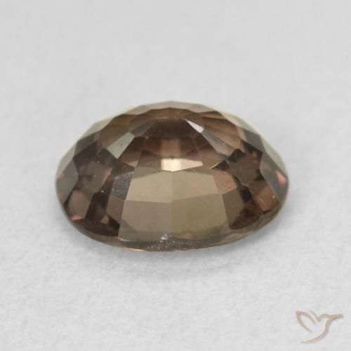 Granate que cambia de color Marrón nuez natural de 1.46 ct, Forma Cojín, VVS-VS