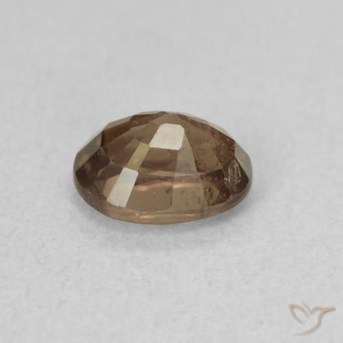 Granate que cambia de color Marrón claro medio natural de 1.00 ct, Ovalada, VS
