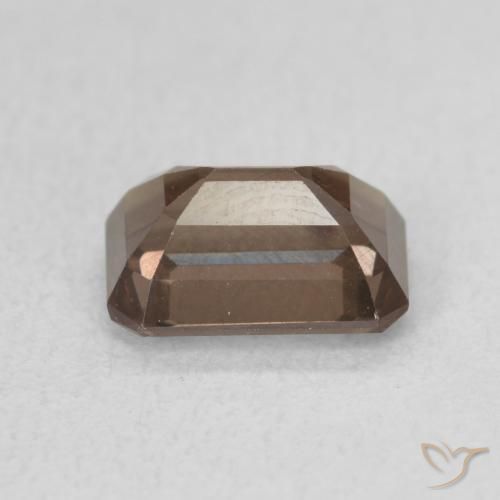 Granate que cambia de color Marrón claro medio natural de 1.70 ct, Corte Octágono / Esmeralda, VS