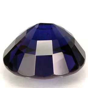 Zafiro con cambio de color multicolor natural de 1,53 ct, corte cojín, VS