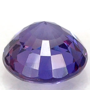 Zafiro que cambia de color Multicolor natural de 0.58 ct, Corte Redondo, VS