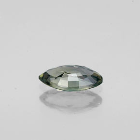 Zafiro con cambio de color multicolor natural de 0,71 ct, marquesa, VVS