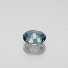 Zafiro con cambio de color multicolor natural de 0,71 ct, corte óvalo, VS
