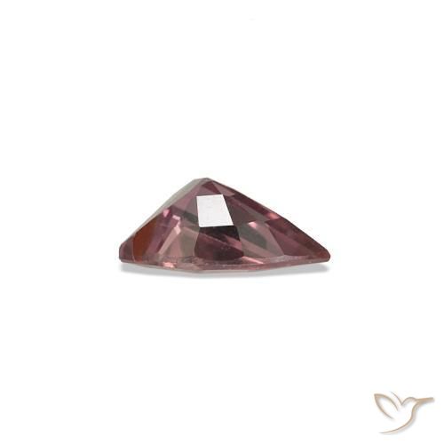Zafiro que cambia de color Marrón claro medio natural de 0.14 ct, Forma elegante, VVS