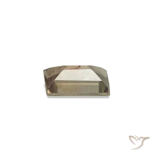 Zafiro que cambia de color Amarillo claro natural de 0.24 ct, Corte Baguette, VVS-VS