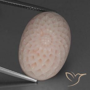 20.80ct Natural Rosado claro medio Coral, Elegante, Opaco