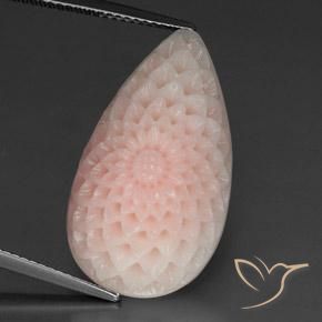 21.17ct Natural Rosado claro Coral, Elegante, Opaco