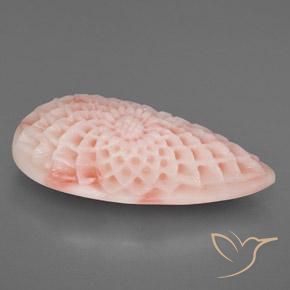 Coral Rosado flamingo natural de 21.12 ct, Elegante, Opaco