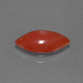 Coral rosa natural de 1,16 ct, marquesa, opaco