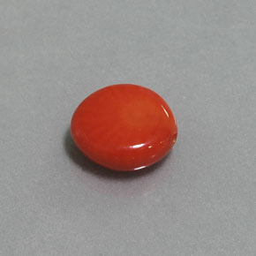 Coral rosa natural de 2,12 ct, forma elegante, opaco