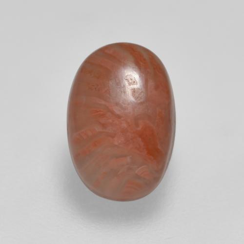 Coral multicolor natural de 2,11 ct, corte óvalo, translúcido