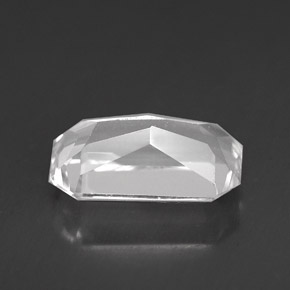 Danburita blanco natural de 3,90 ct, corte esmeralda, VVS-VS