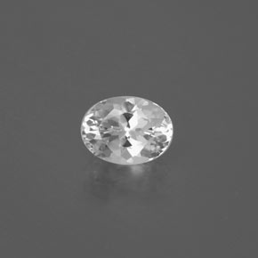 Danburita Blanco natural de 1.15 ct, Ovalada, VVS