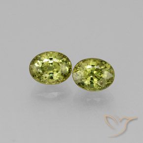 0.87ctw Natural Medium Light Green Granate demantoide, Ovalada, VS-SI