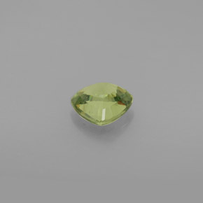 Granate demantoide verde natural de 0,68 ct, trillón, VVS-VS