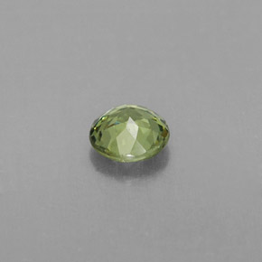 Granate demantoide verde natural de 0,47 ct, corte redondo, VVS-VS