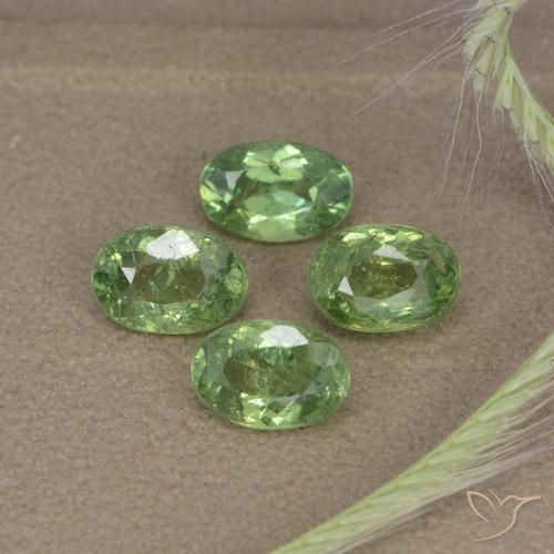 2.56ctw Natural Verde bosque Granate demantoide, Ovalada, VS-SI