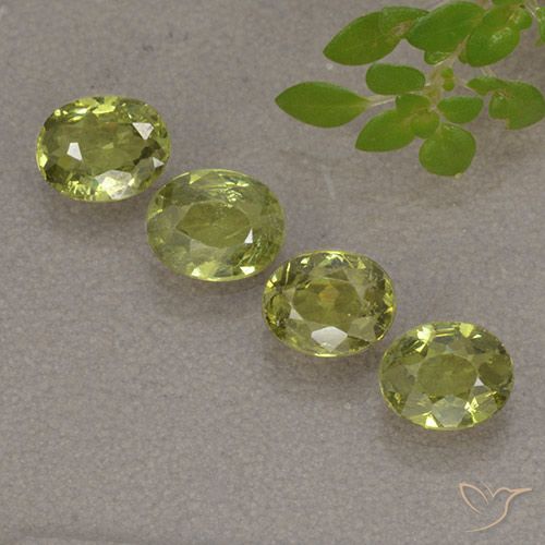 1.81ctw Natural Verde bosque cálido Granate demantoide, Ovalada, VS-SI