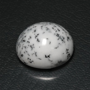 Ágata dendrítica multicolor natural de 21,31 ct, corte óvalo, opaco